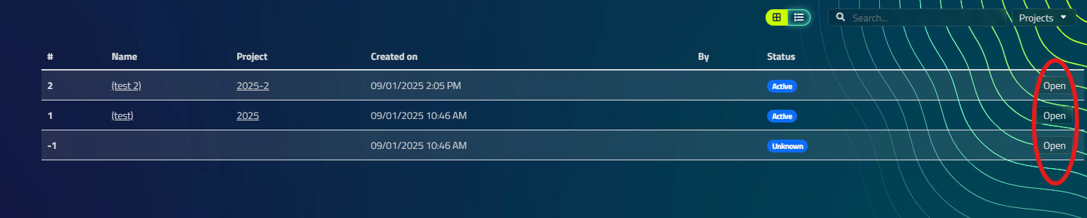 Create or login