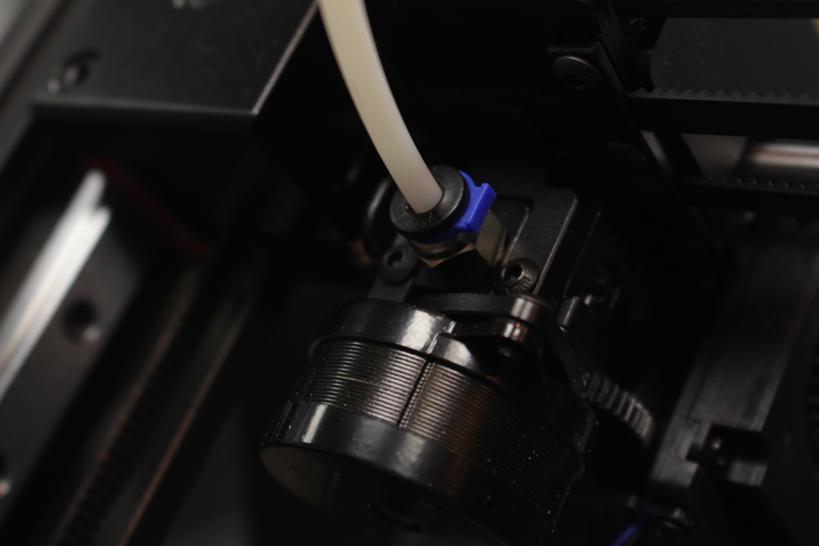 Remove PTFE tube