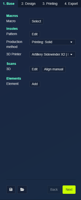 Create or login