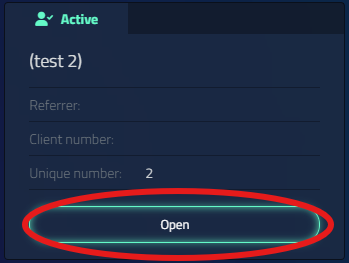 Create or login